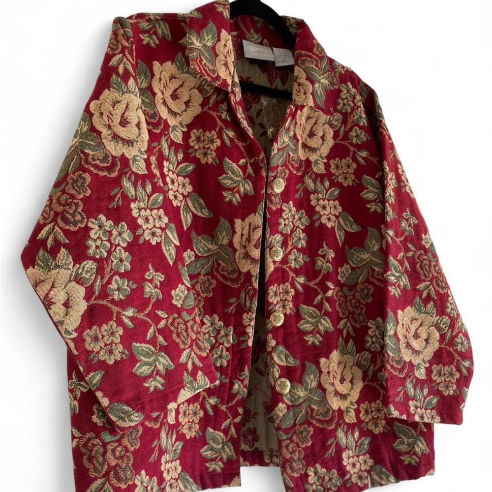 Blair Red Floral Women's Coat